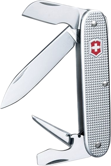 Нож Victorinox Electrician 93мм, 7функ, рифл.серебро (Vx08120.26) фото2