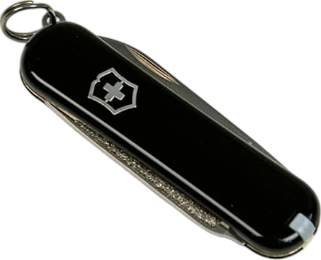 Нож Victorinox Escort 58мм, 6функ, черный (Vx06123.3) фото3