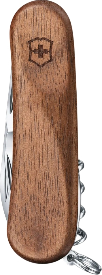 Нож Victorinox EvoWood 10 85мм, 11 функ, орех (Vx23801.63) фото3
