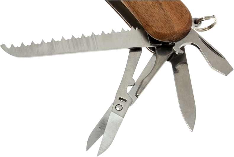 Нож Victorinox EvoWood 17 85мм, 13функ, орех (Vx23911.63) фото3