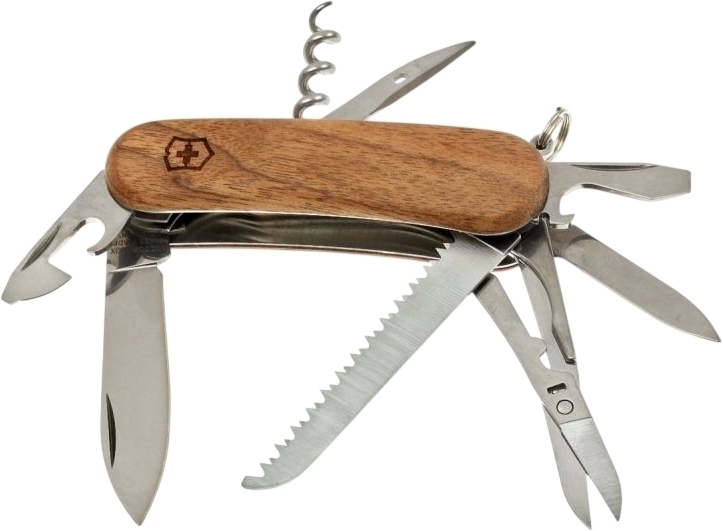 Нож Victorinox EvoWood 17 85мм, 13функ, орех (Vx23911.63) фото4