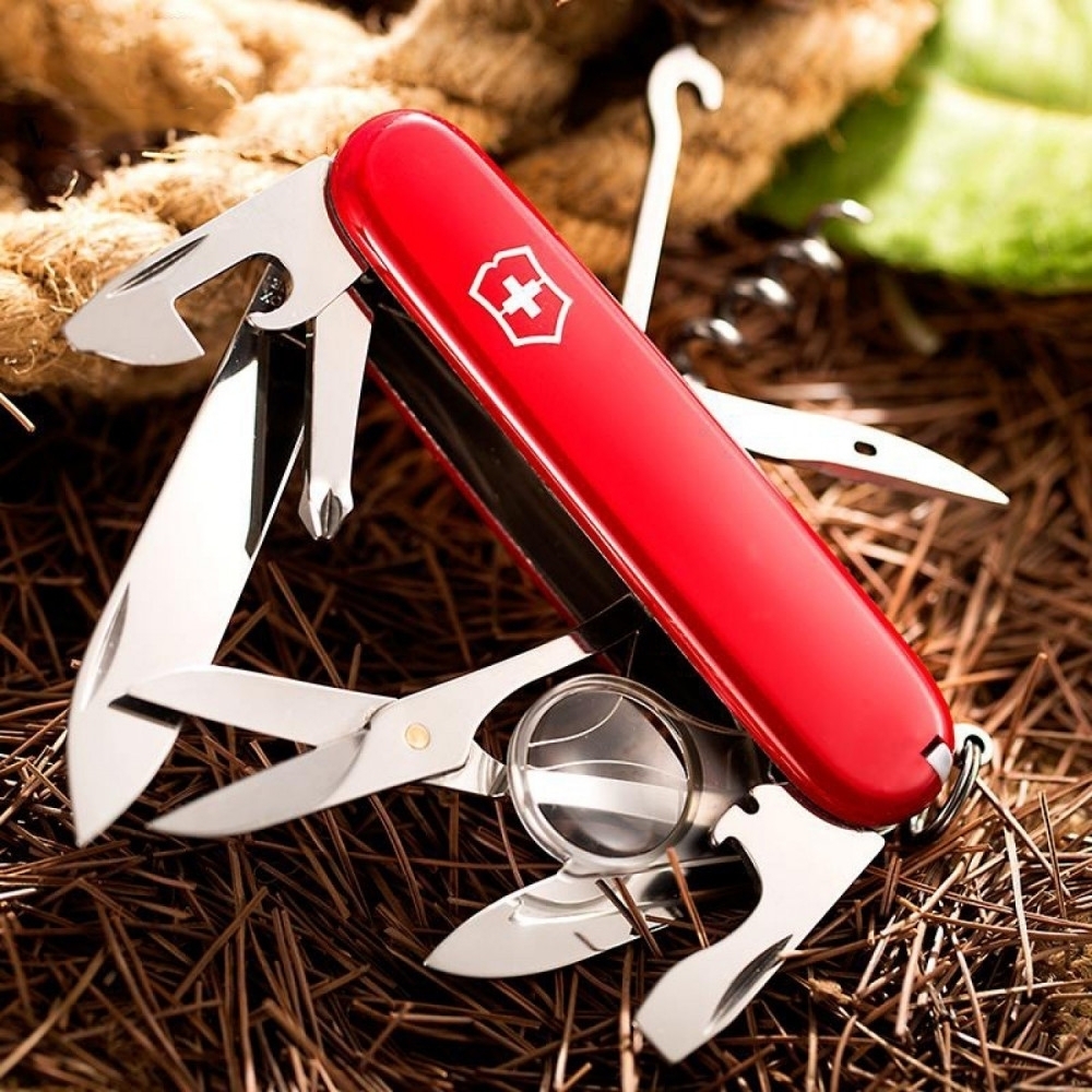 Нож Victorinox Explorer 91мм,16функ,черв (Vx16703) фото4