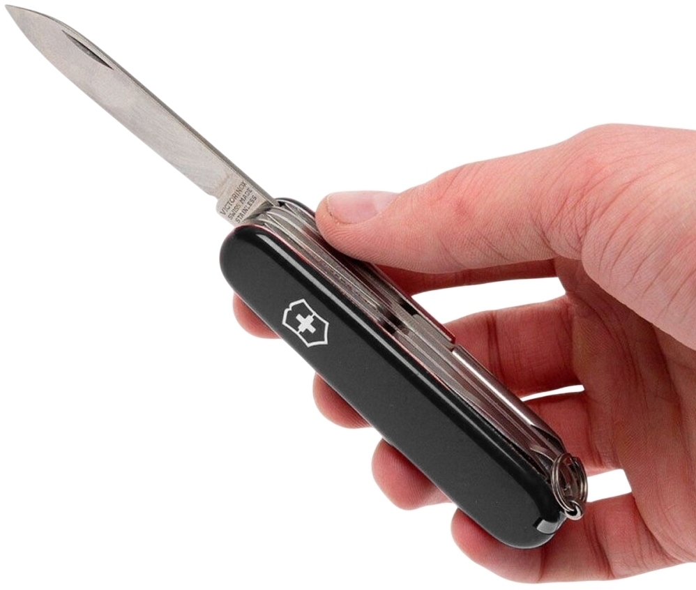 Нож Victorinox Fieldmaster 91мм, 15функ, черный (Vx14713.3) фото3