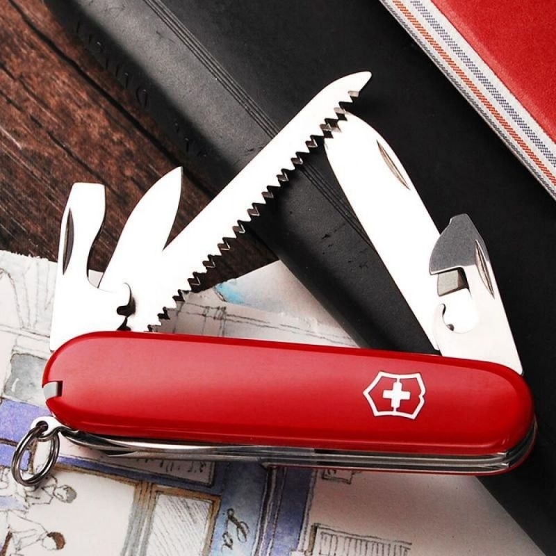 Нож Victorinox Hiker 91мм,13функ,черв (Vx14613) фото3