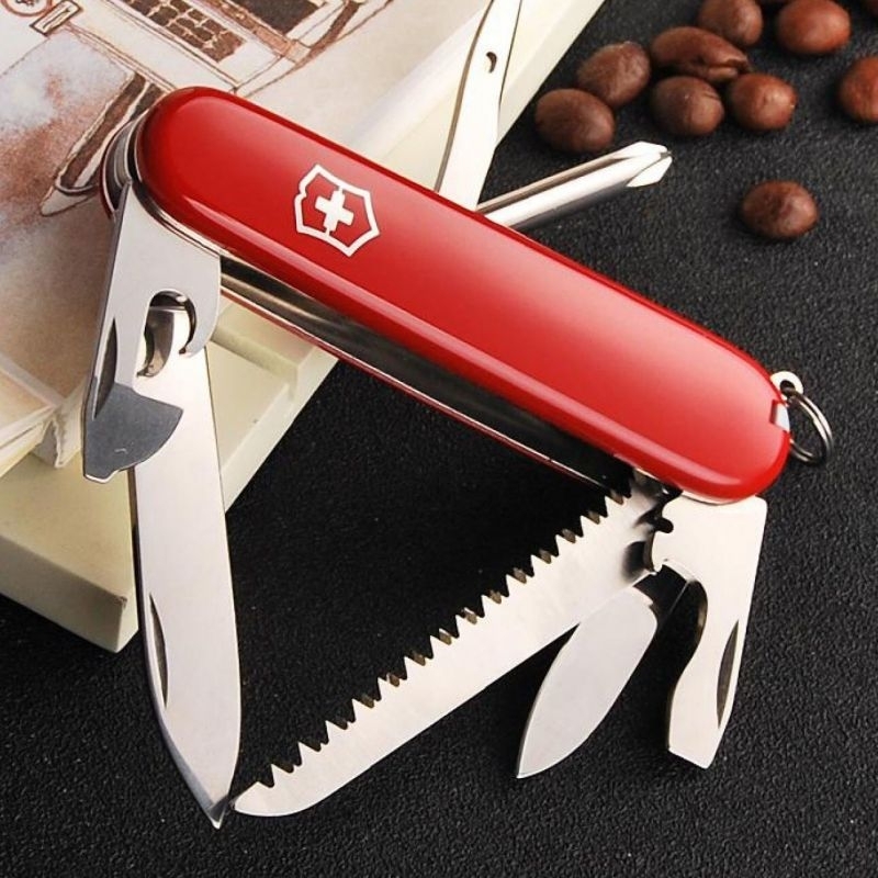 Нож Victorinox Hiker 91мм,13функ,черв (Vx14613) фото4