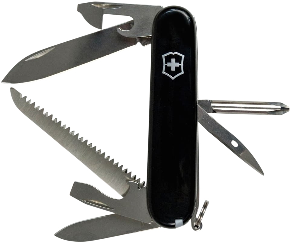 Нож Victorinox Hiker 91мм, 13функ, черный (Vx14613.3) фото2