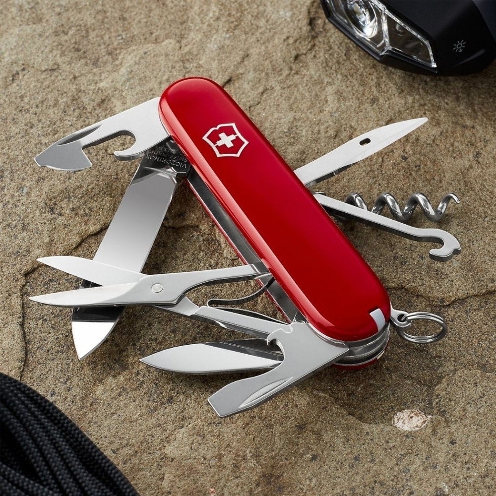 Нож Victorinox Huntsman 91мм,18функ,черв (Vx13715) фото5
