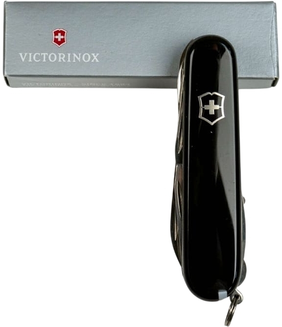 Нож Victorinox Huntsman 91мм, 18функ, черный (Vx13715.3) фото