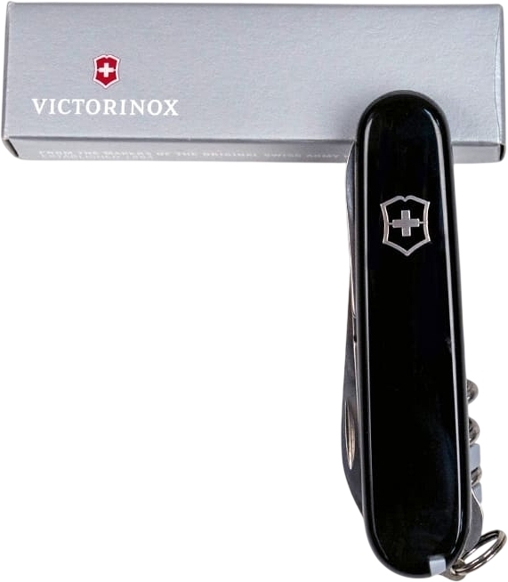 Ніж Victorinox Compact 91мм,15функ,чорн (Vx13405.3) фото
