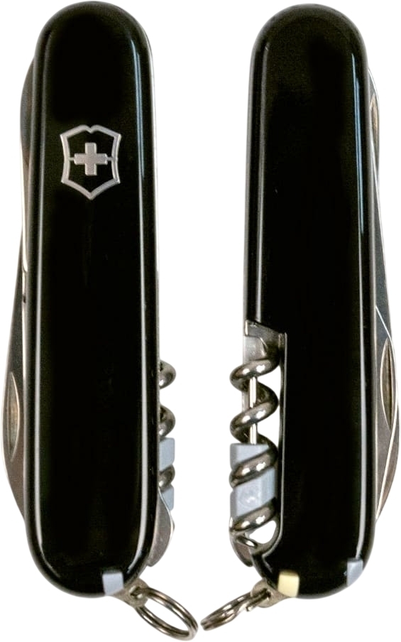 Ніж Victorinox Compact 91мм,15функ,чорн (Vx13405.3) фото
