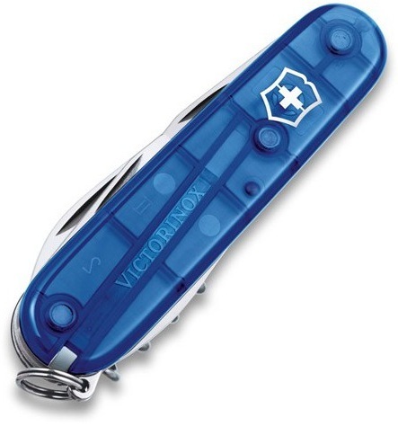 Ніж Victorinox Spartan 91мм,12функ,син.прозор (Vx13603.T2) фото2
