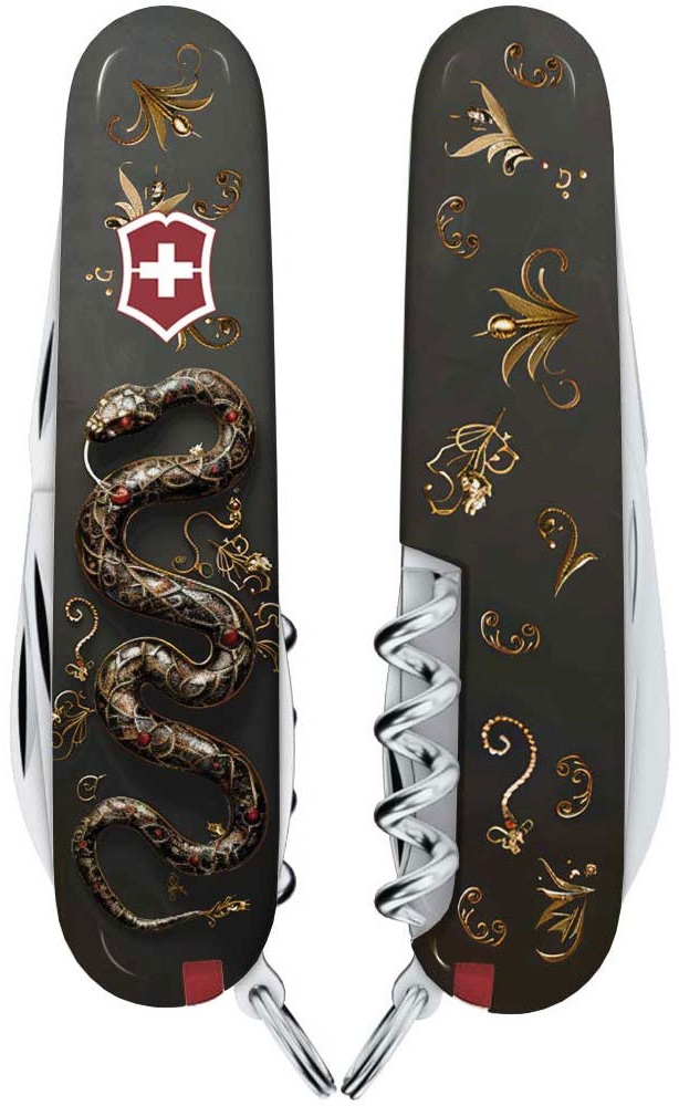 Нож Victorinox Spartan Zodiac 3D 91мм,13функ ,Роскошная змея (Vx13603.3_Z4210hk) фото