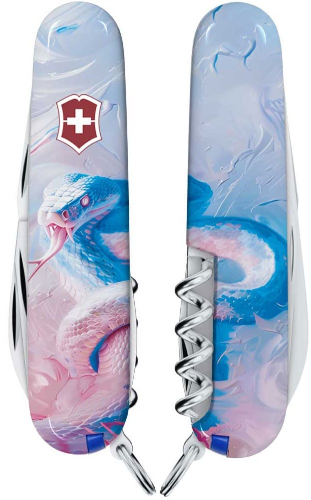 Ніж Victorinox Spartan Zodiac 91мм,13функ ,Чарівна змія (Vx13603.7_Z4220pk) фото2