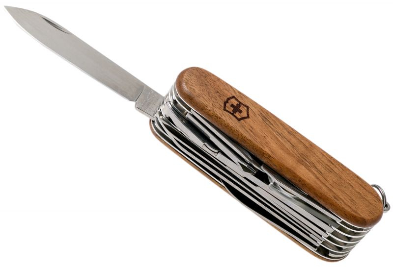 Нож Victorinox Swisschamp Wood 91мм,29функ,орех (Vx16791.63) фото4
