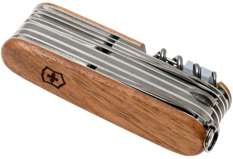 Нож Victorinox Swisschamp Wood 91мм,29функ,орех (Vx16791.63) фото5