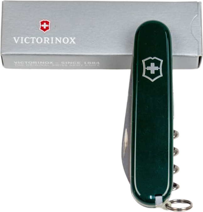 Нож Victorinox Waiter 84мм, 9функ, зел (Vx03303.4) фото7