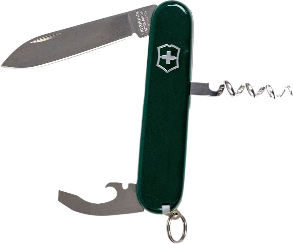 Нож Victorinox Waiter 84мм, 9функ, зел (Vx03303.4) фото2