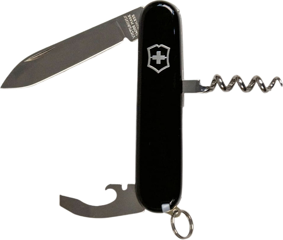 Нож Victorinox Waiter 84мм, 9функ, черный (Vx03303.3) фото2