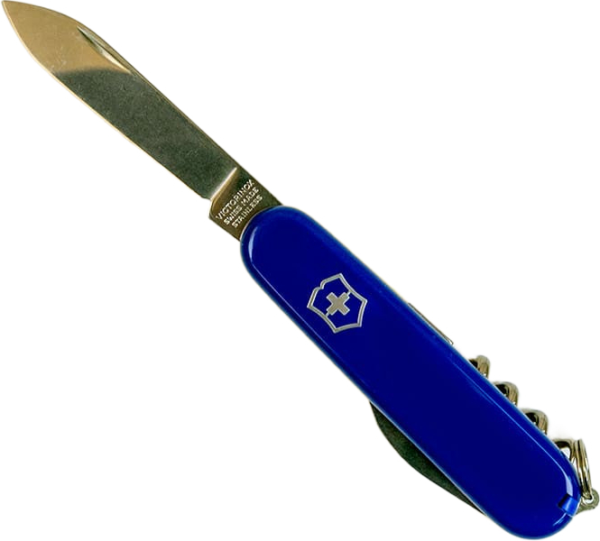 Нож Victorinox Waiter Ukraine 84мм, 9функ, син-желт (Vx03303.2.8) фото3
