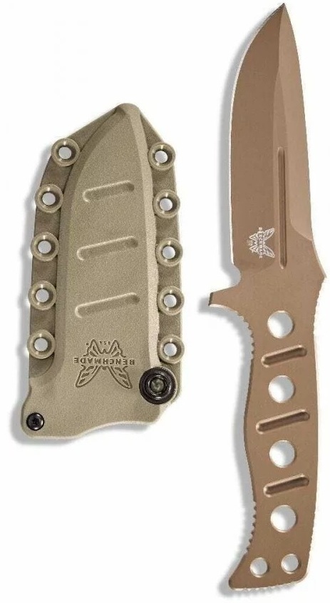 Нож Benchmade Sibert Adamas, фикс, паракорд, tan 375FE-1 (375FE-1) фото4
