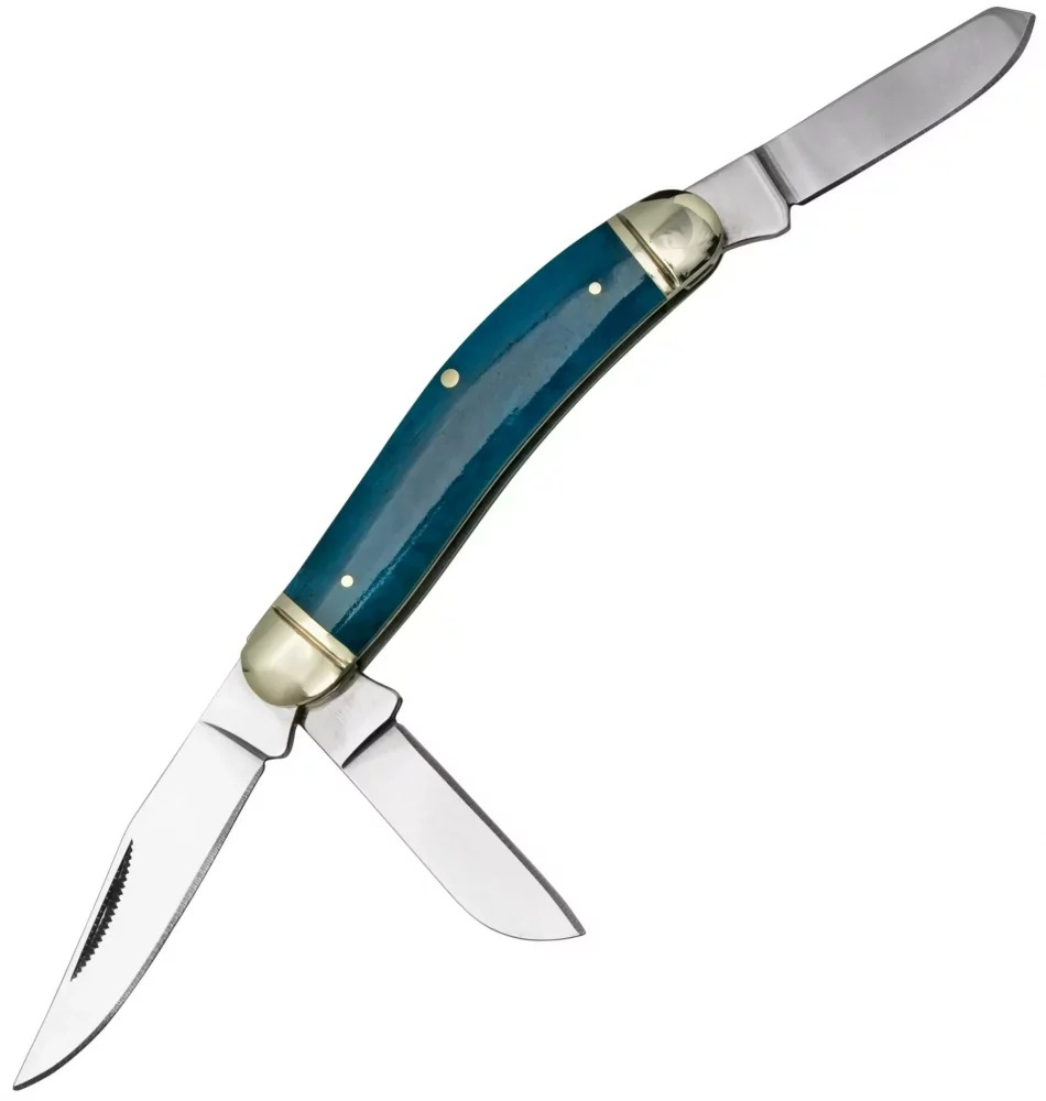 Ніж Cold Steel Gentlemen’s Stockman Blue Bone (CS-FL-GSTKM-B) фото