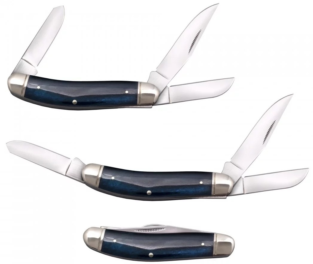 Ніж Cold Steel Gentlemen’s Stockman Blue Bone (CS-FL-GSTKM-B) фото