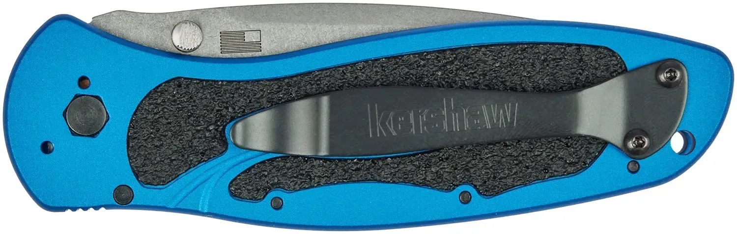 Ніж Kershaw Blur Stonewash, blue (1670NBMAG) фото