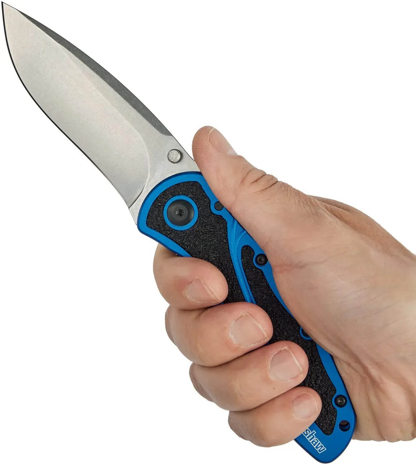 Ніж Kershaw Blur Stonewash, blue (1670NBMAG) фото
