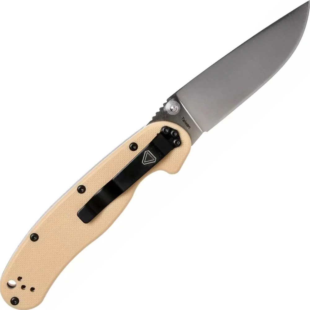 Нож Ontario Knife RAT II Linerlock D2 Desert Tan (ON8828DT) фото