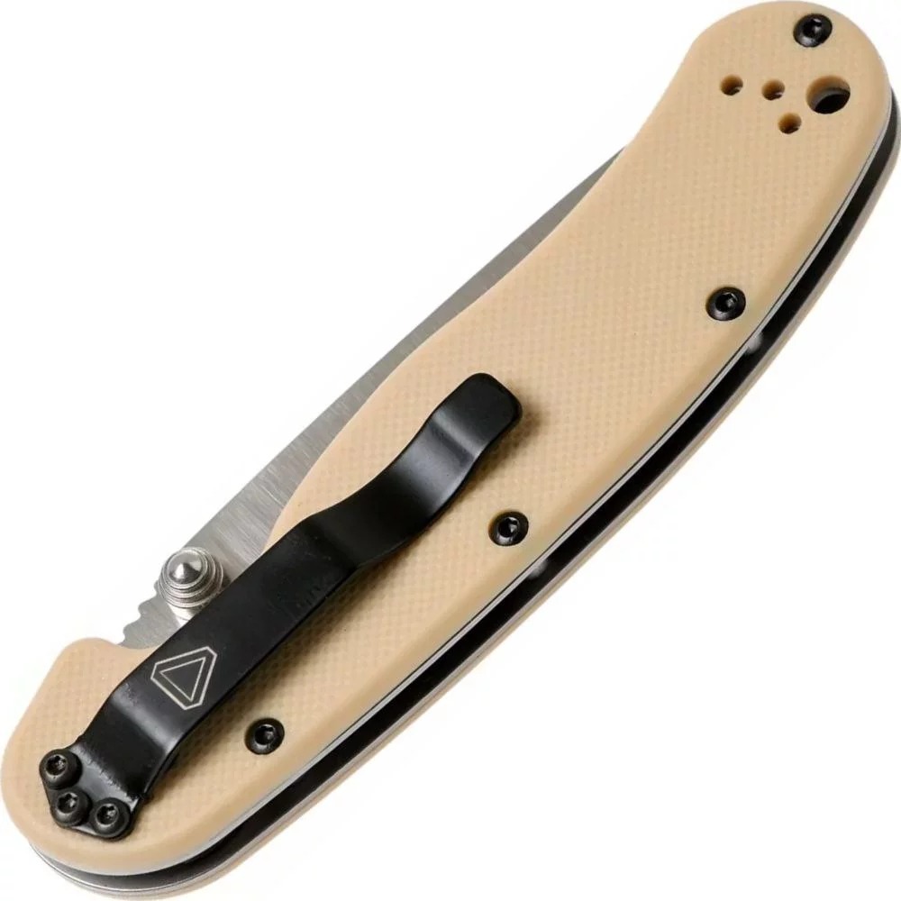Нож Ontario Knife RAT II Linerlock D2 Desert Tan (ON8828DT) фото