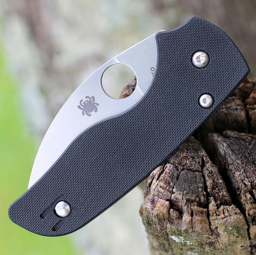 Ніж Spyderco Lil' Native G-10 Wharncliffe, black (C230GPWC) фото