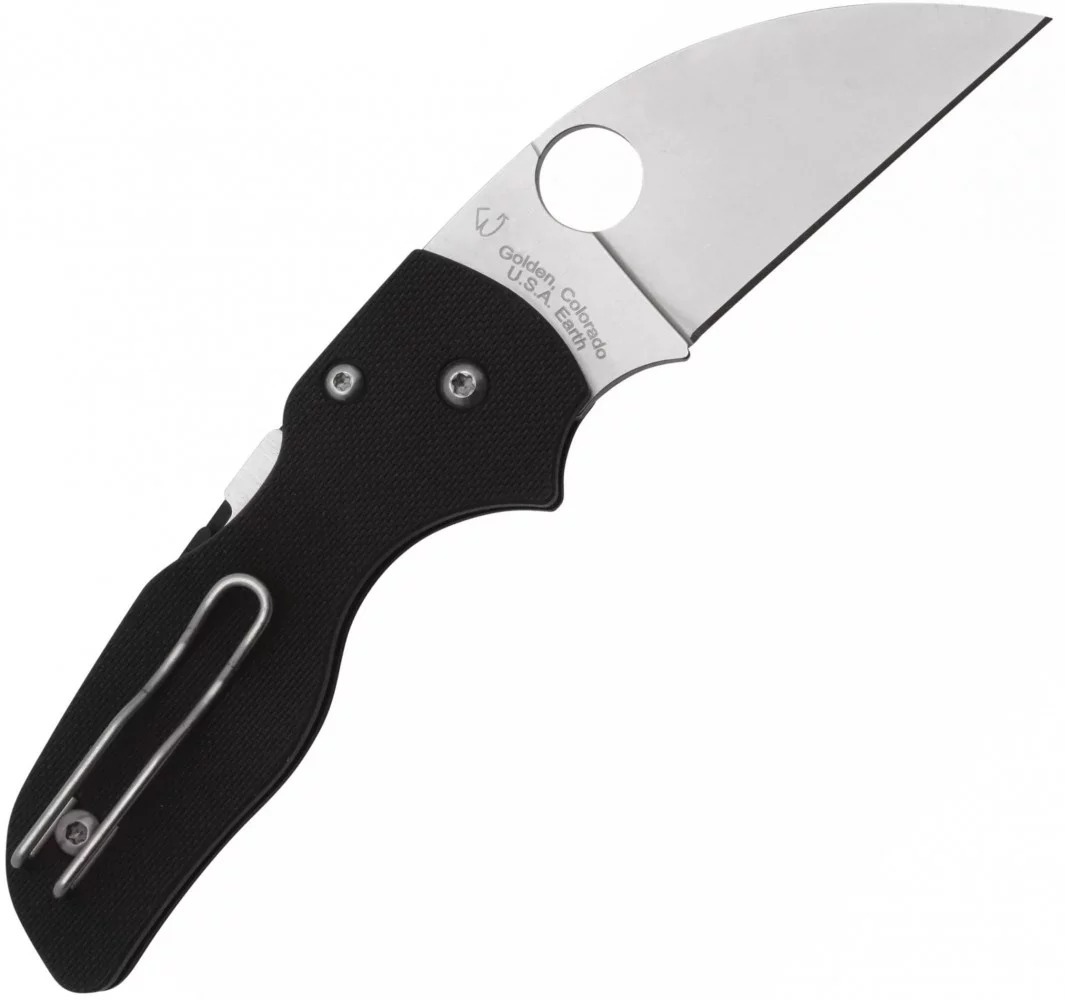 Ніж Spyderco Lil' Native G-10 Wharncliffe, black (C230GPWC) фото