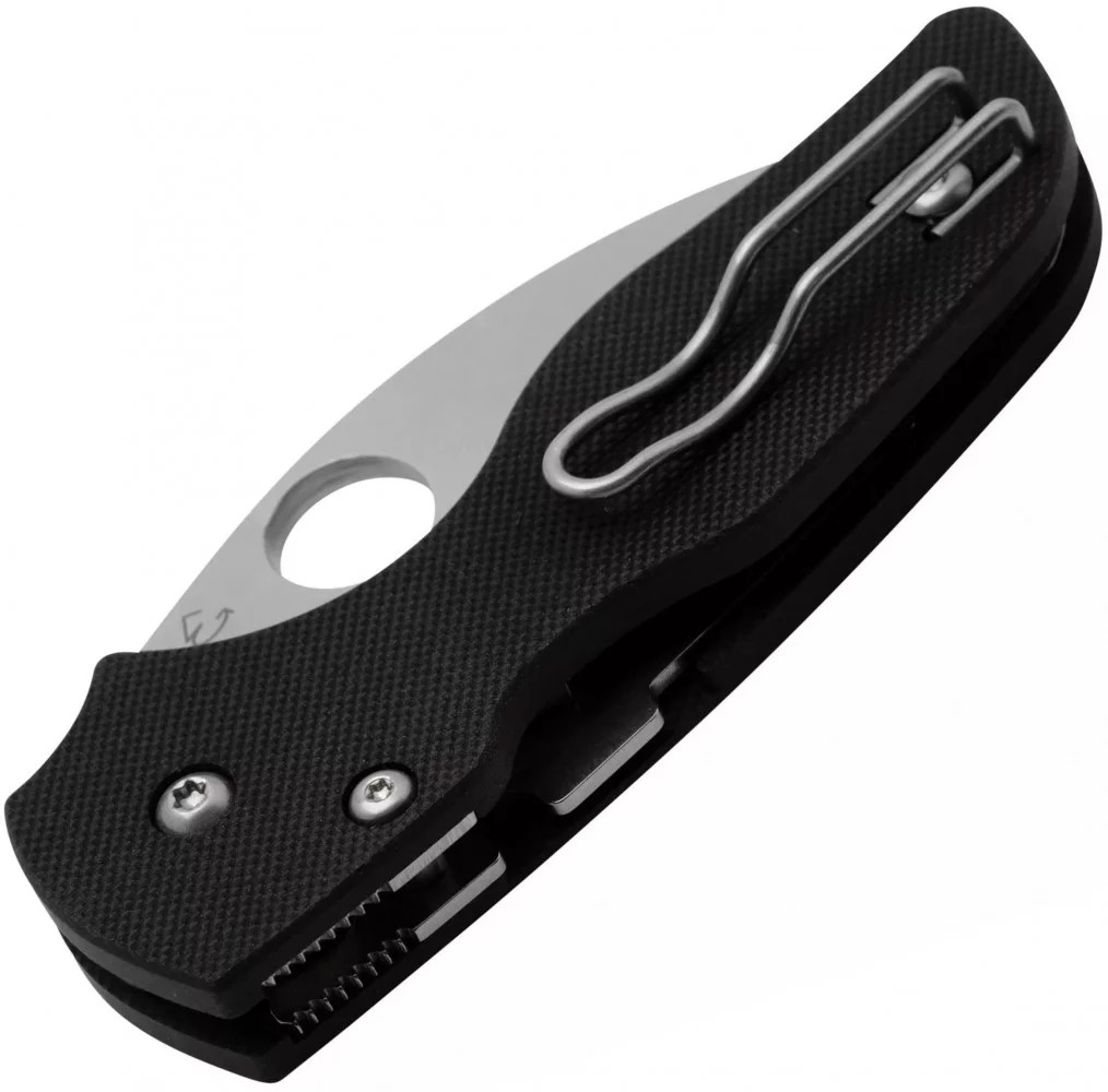 Ніж Spyderco Lil' Native G-10 Wharncliffe, black (C230GPWC) фото