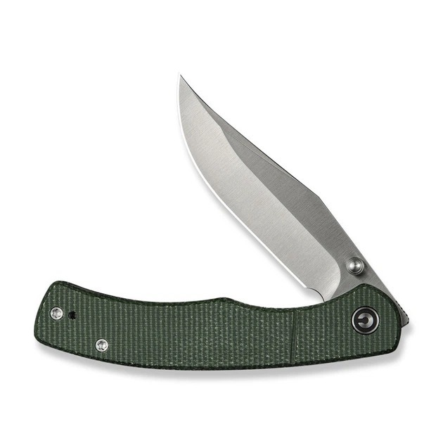 Ніж складаний кишеньковий Civivi Clingman, (7.6 см) Nitro-V / Micarta темно-зелений (C23065-4) фото