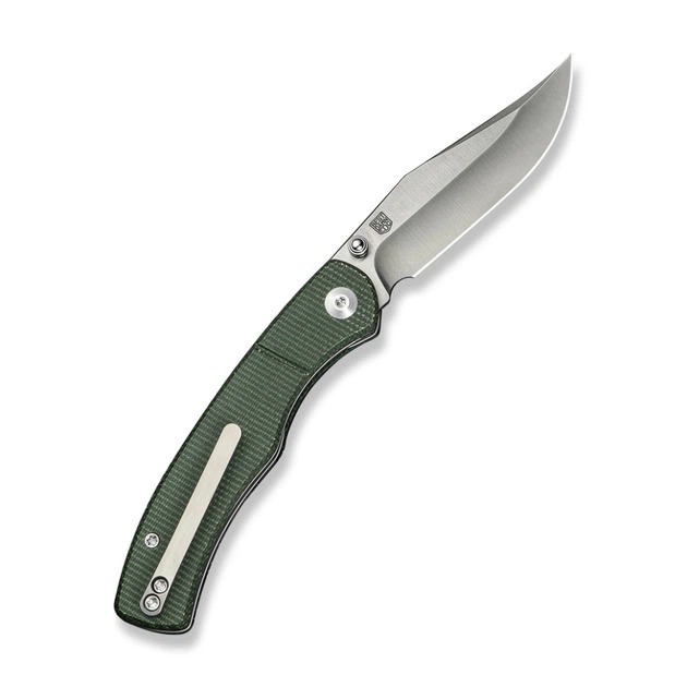 Ніж складаний кишеньковий Civivi Clingman, (7.6 см) Nitro-V / Micarta темно-зелений (C23065-4) фото