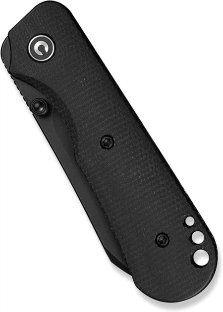 Нож складной карманный Civivi Crabby, (6.9 см) 14C28N / Micarta черный (C24055-3) фото5