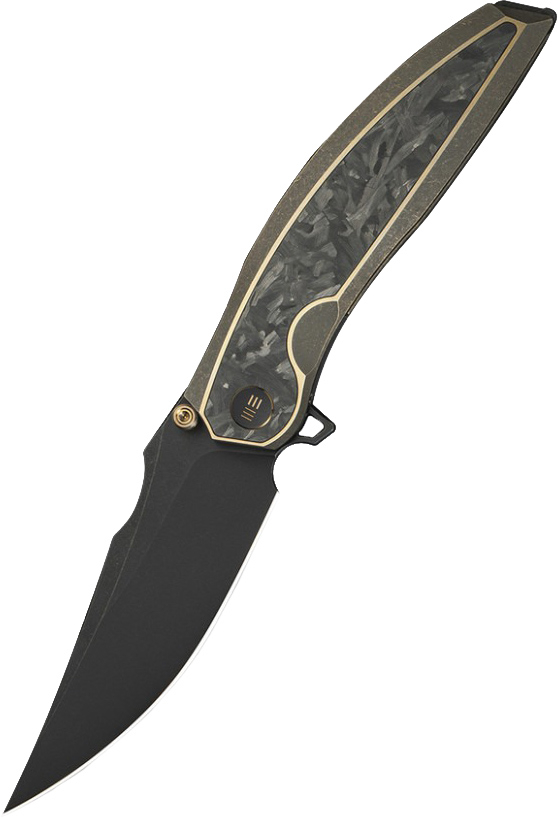 Нож складной охотничий Weknife Quinseris (100,1 см) Bohler M390/Titanium бронзовый (WE23093-2) фото2