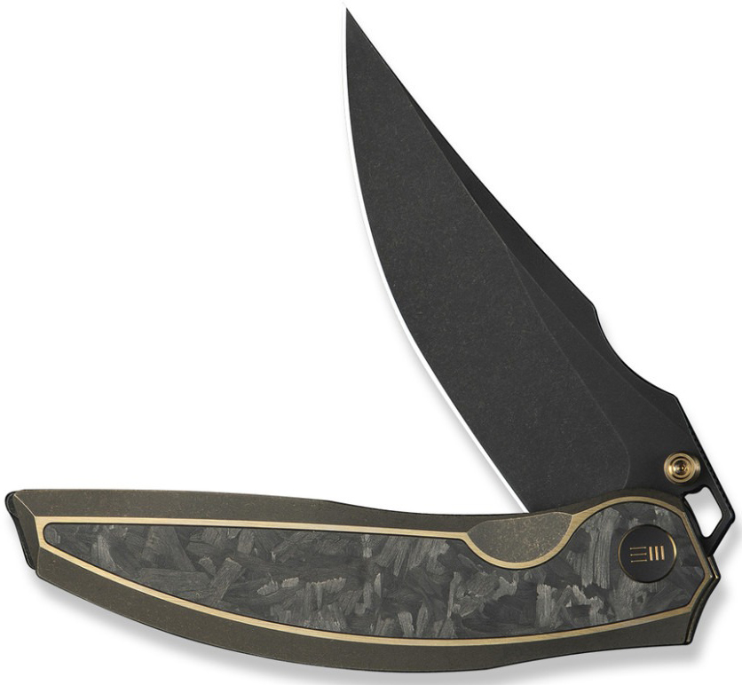 Нож складной охотничий Weknife Quinseris (100,1 см) Bohler M390/Titanium бронзовый (WE23093-2) фото5