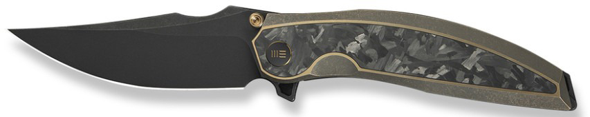 Нож складной охотничий Weknife Quinseris (100,1 см) Bohler M390/Titanium бронзовый (WE23093-2) фото3