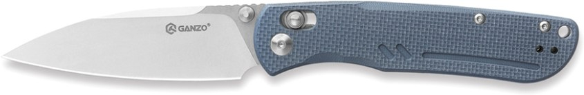 Ніж складаний туристичний Ganzo (8.8 см) D2 / G10 сірий (G771-GY) фото3