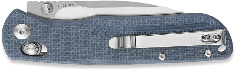 Ніж складаний туристичний Ganzo (8.8 см) D2 / G10 сірий (G771-GY) фото7