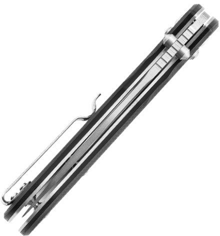 Ніж складаний туристичний Ganzo (8.8 см) D2 / G10 чорний (G771-BK) фото3
