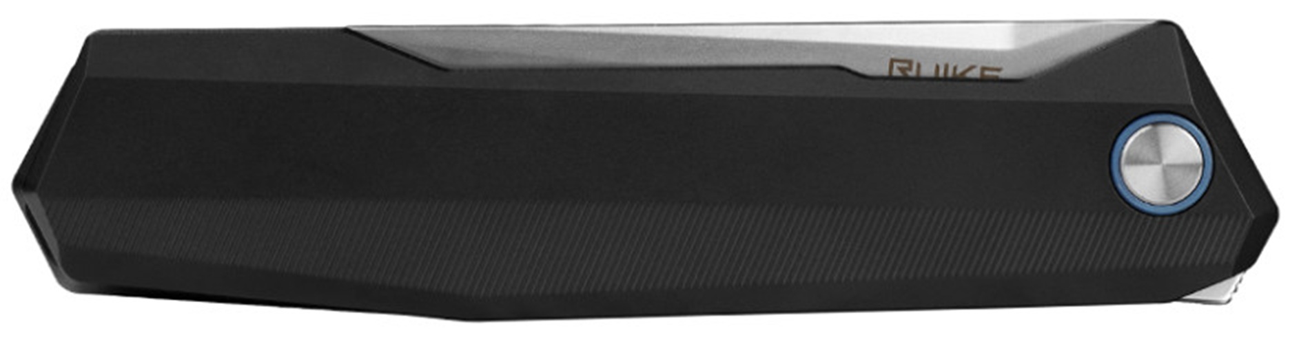 Ніж складаний туристичний Ruike (9.2 см) 14C28N / Aluminum чорний (P166-AB) фото5