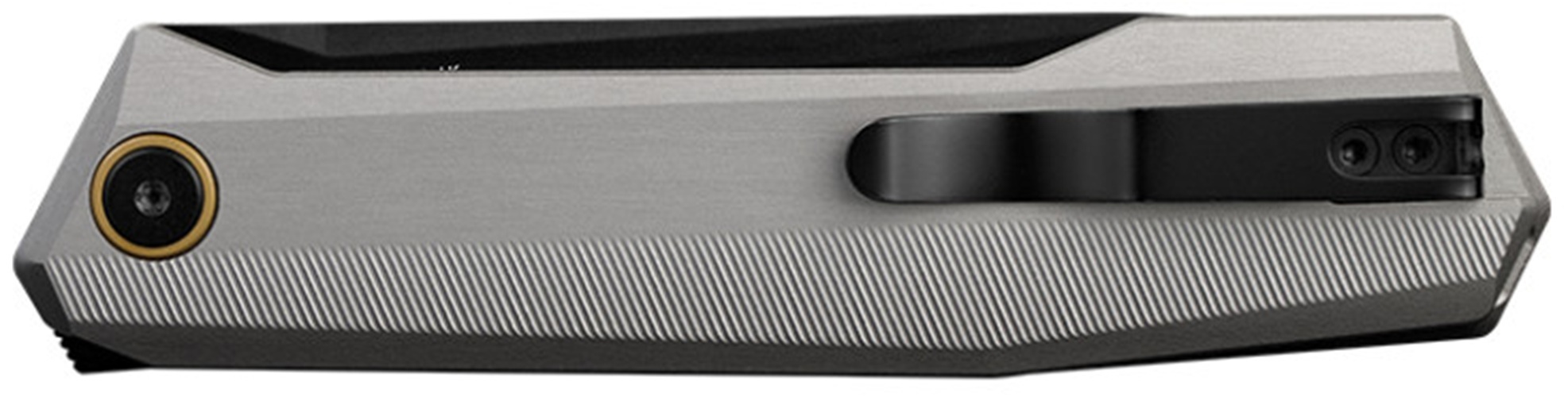 Ніж складаний туристичний Ruike (9.2 см) 14C28N / Aluminum сірий (P166-AK) фото