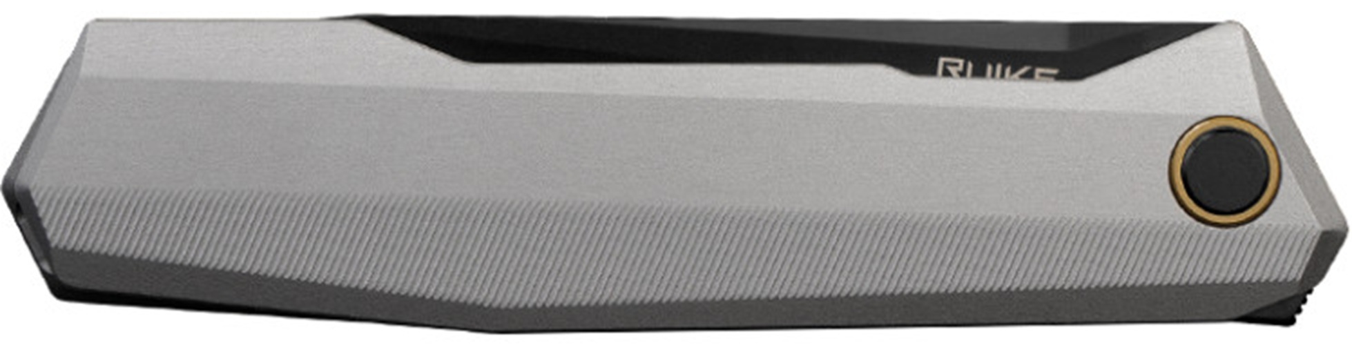 Ніж складаний туристичний Ruike (9.2 см) 14C28N / Aluminum сірий (P166-AK) фото