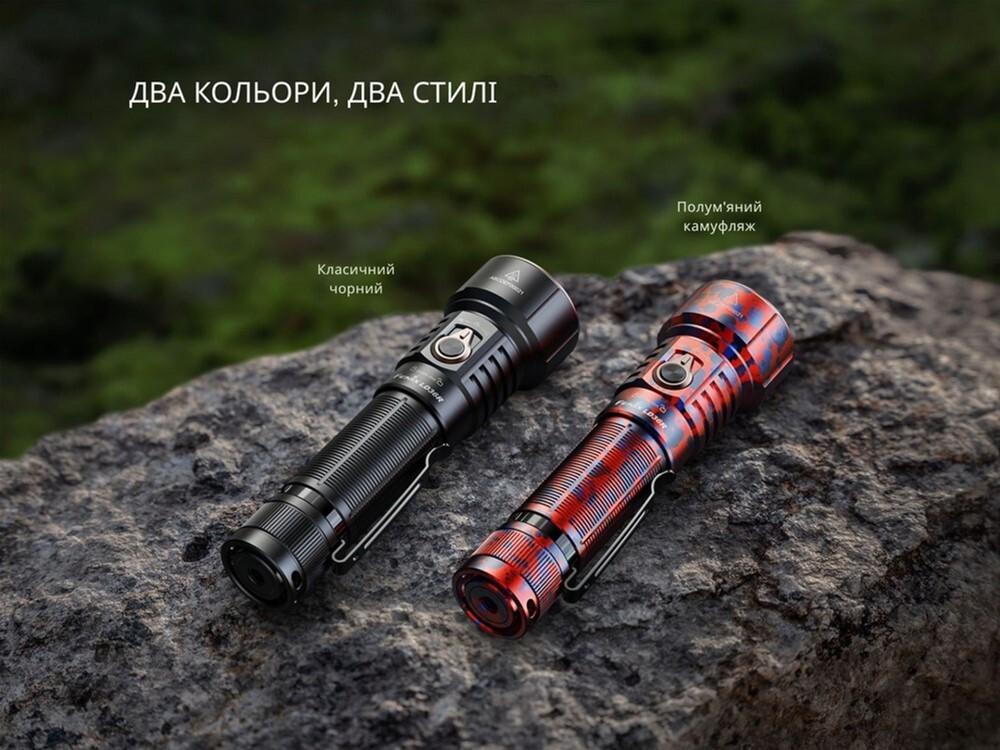 Ліхтар ручний Fenix чорний (LD36RB) фото