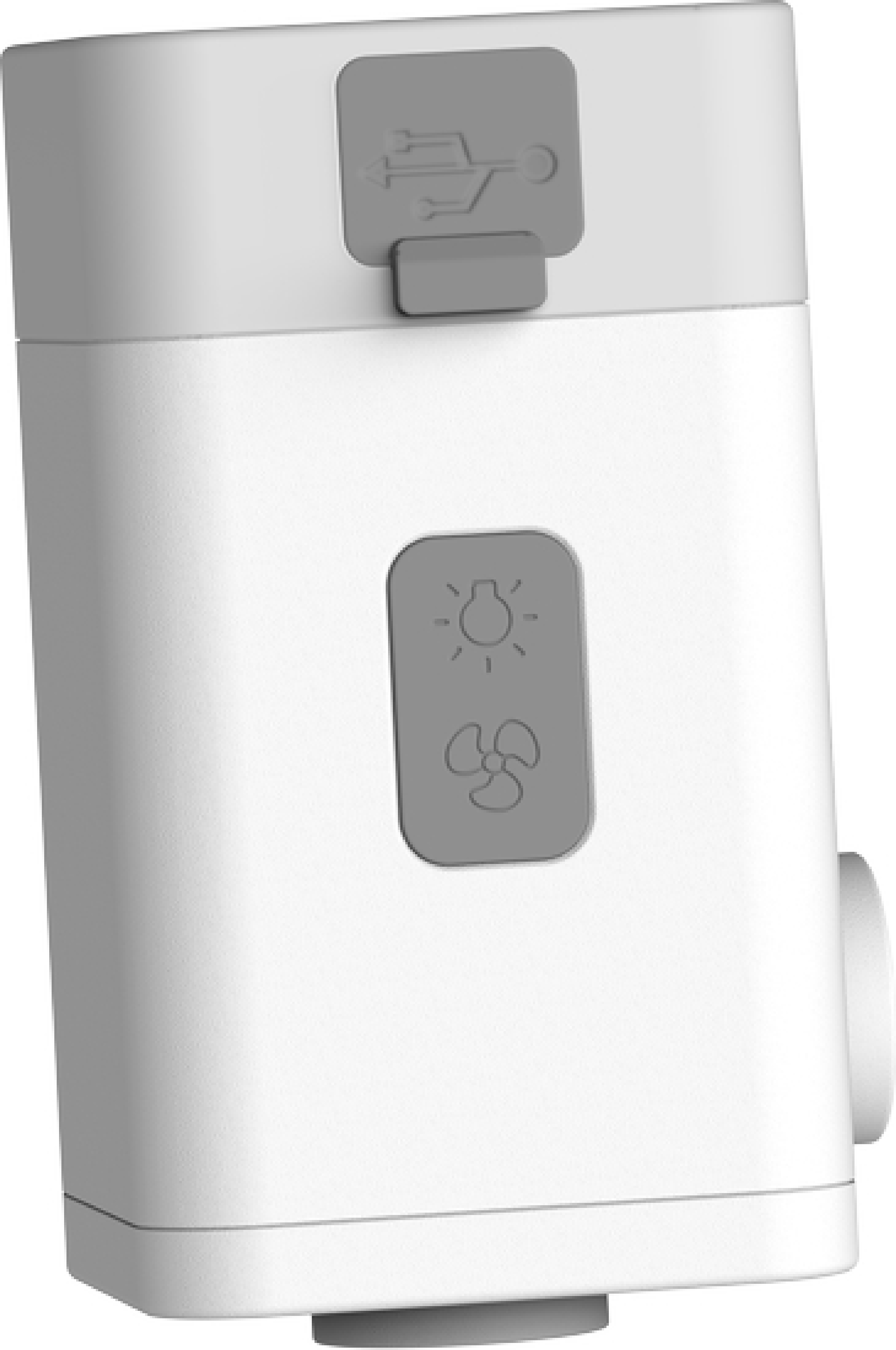 Насос-фонарь-powerbank кемпинговый Flextail Max Pump 2 Plus, белый (6971670131063) фото2