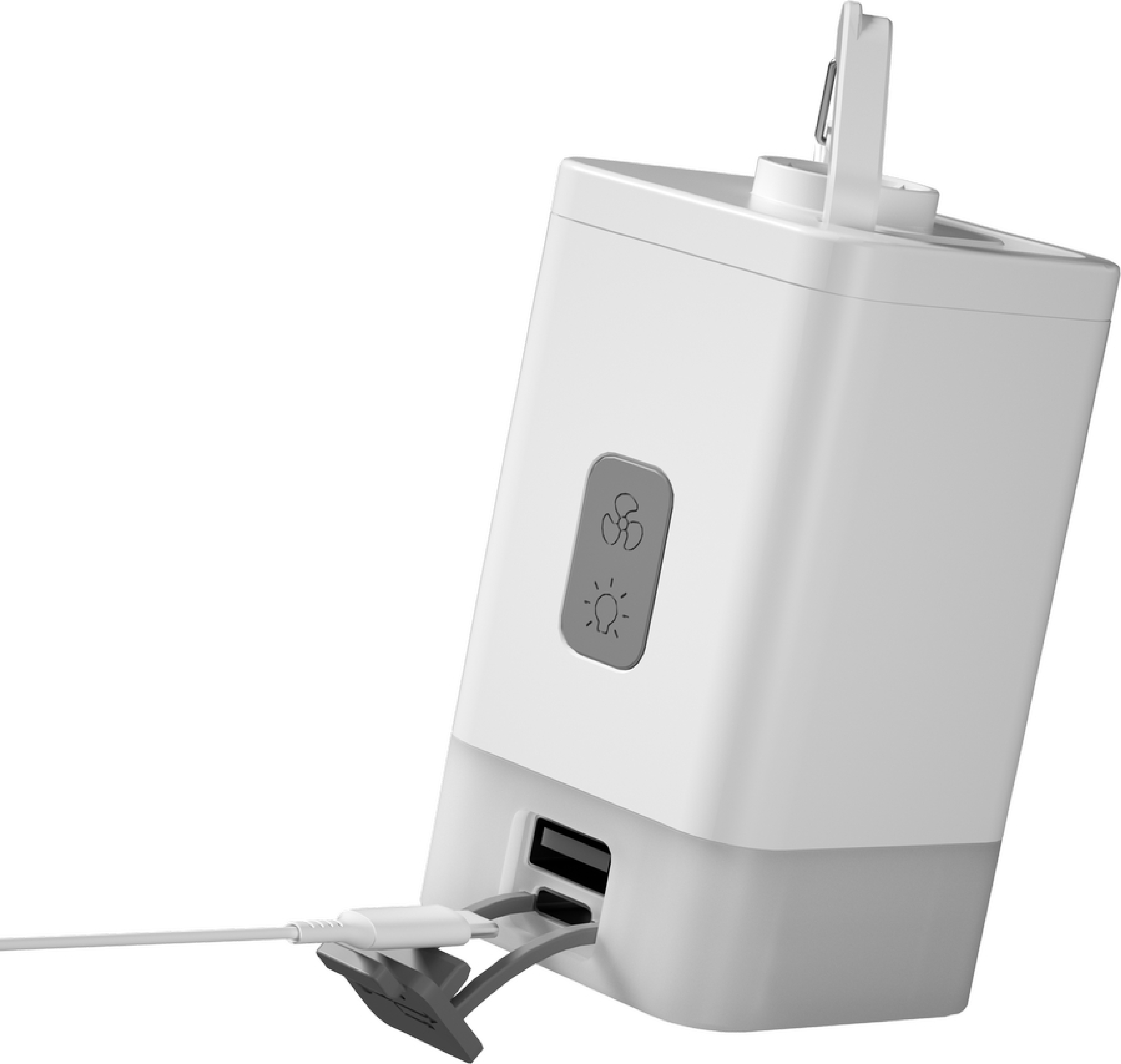 Насос-фонарь-powerbank кемпинговый Flextail Max Pump 2 Plus, белый (6971670131063) фото3