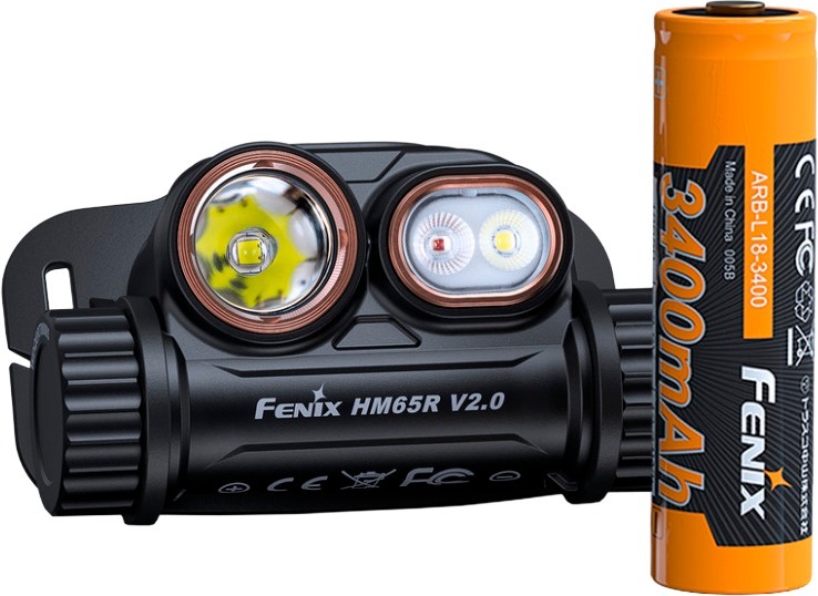 Ліхтар налобний Fenix HM65R V2.0 (HM65RV20) фото