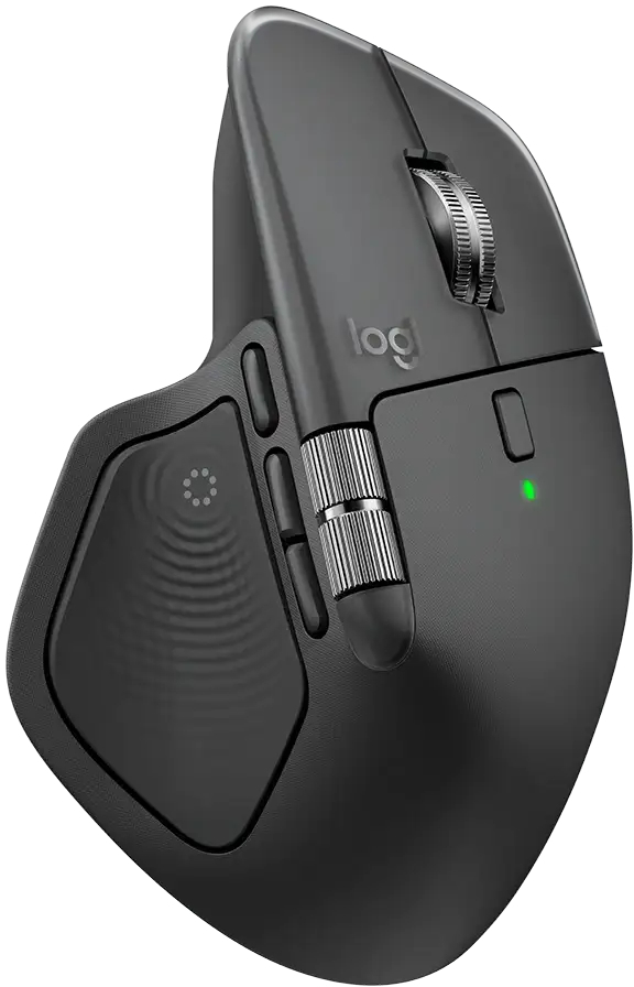 Мышь Logitech MX Master 4 Performance Wireless/Bluetooth Mouse Graphite (L910-007562) фото